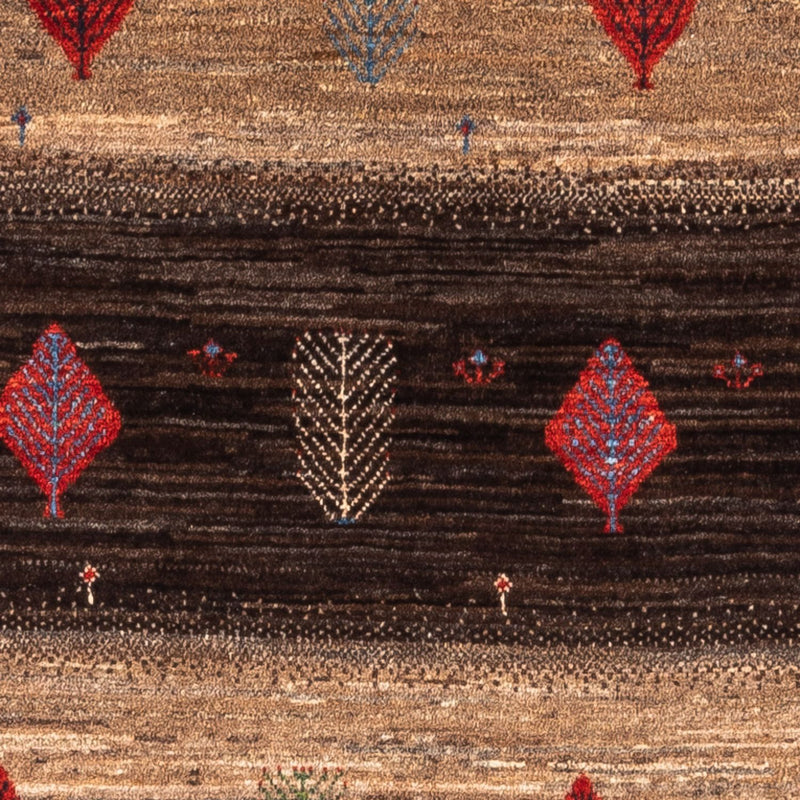 Tapis Gabbeh - Loribaft Persan - Royal - 131 x 88 cm - multicolore