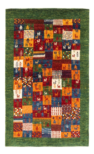 Tapis Gabbeh - Loribaft Persan - Royal - 133 x 85 cm - multicolore