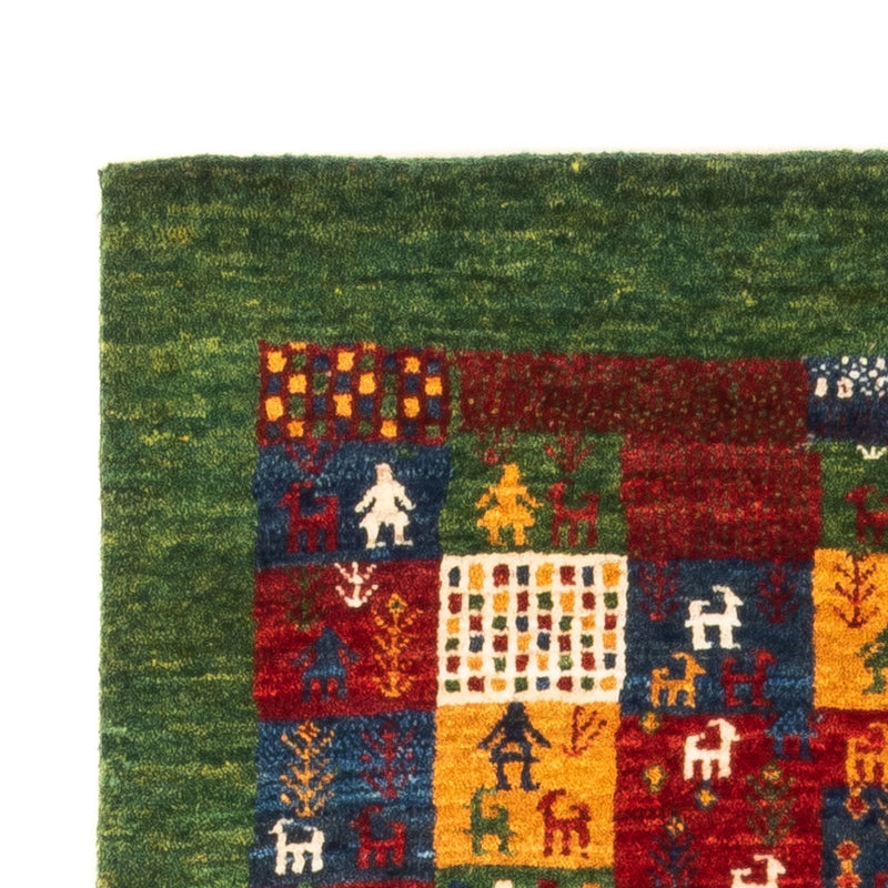 Tapis Gabbeh - Loribaft Persan - Royal - 133 x 85 cm - multicolore