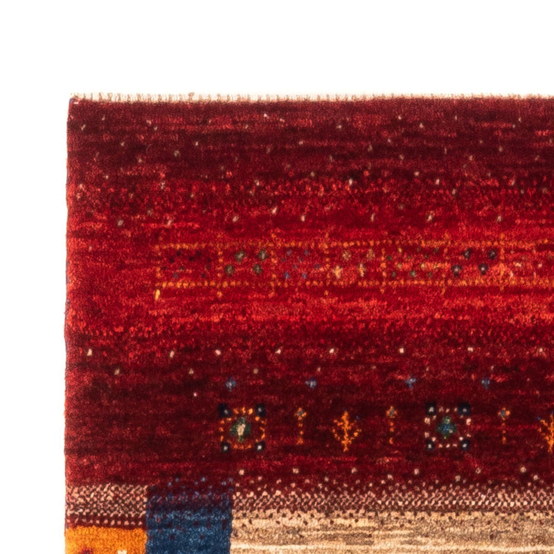 Tapis Gabbeh - Loribaft Persan - Royal - 136 x 85 cm - multicolore