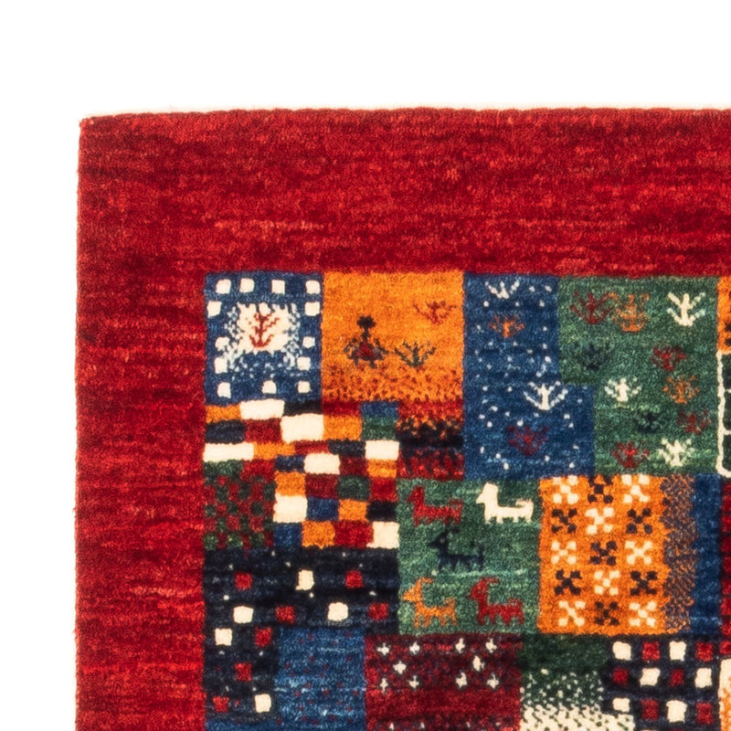 Tapis Gabbeh - Loribaft Persan - Royal - 130 x 86 cm - multicolore