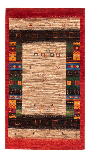 Tapis Gabbeh - Loribaft Persan - Royal - 140 x 86 cm - multicolore