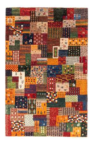Tapis Gabbeh - Loribaft Persan - Royal - 130 x 86 cm - multicolore
