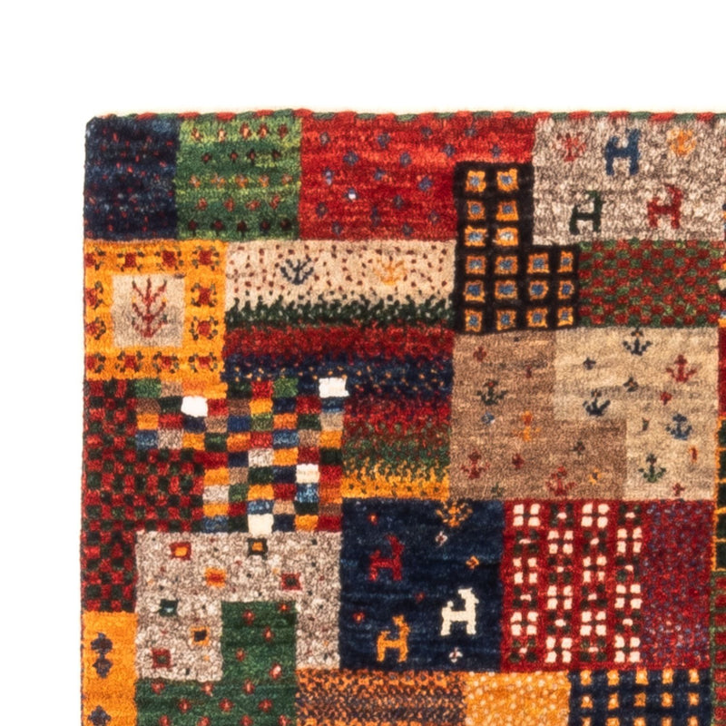 Tapis Gabbeh - Loribaft Persan - Royal - 130 x 86 cm - multicolore