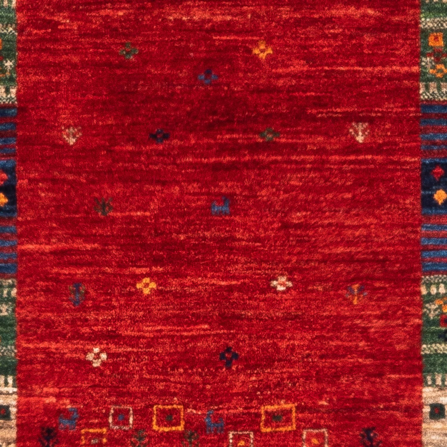 Tapis Gabbeh - Loribaft Persan - Royal - 128 x 83 cm - multicolore
