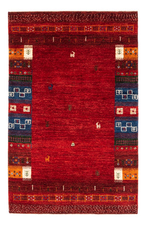 Tapis Gabbeh - Loribaft Persan - Royal - 130 x 86 cm - multicolore