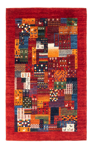 Tapis Gabbeh - Loribaft Persan - Royal - 130 x 83 cm - multicolore