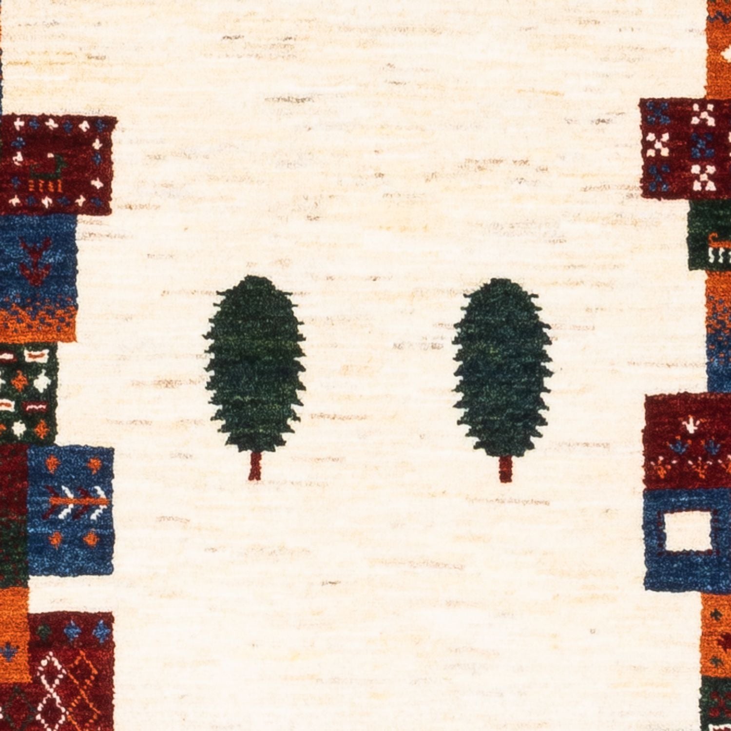Tapis Gabbeh - Loribaft Persan - Royal - 128 x 80 cm - multicolore