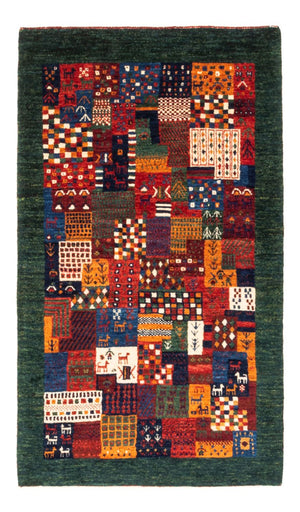 Tapis Gabbeh - Loribaft Persan - Royal - 134 x 82 cm - multicolore