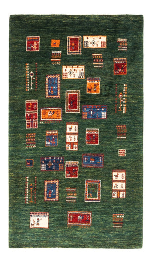 Tapis Gabbeh - Loribaft Persan - Royal - 135 x 83 cm - multicolore