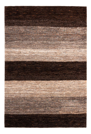 Gabbeh Teppich - Loribaft Perser - 195 x 134 cm - grau