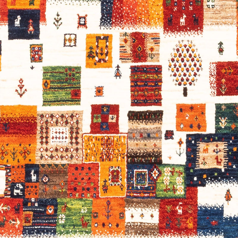 Tapis Gabbeh - Loribaft Persan - Royal - 151 x 95 cm - multicolore
