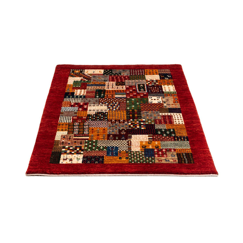 Tapis Gabbeh - Loribaft Persan - Royal - 145 x 90 cm - multicolore