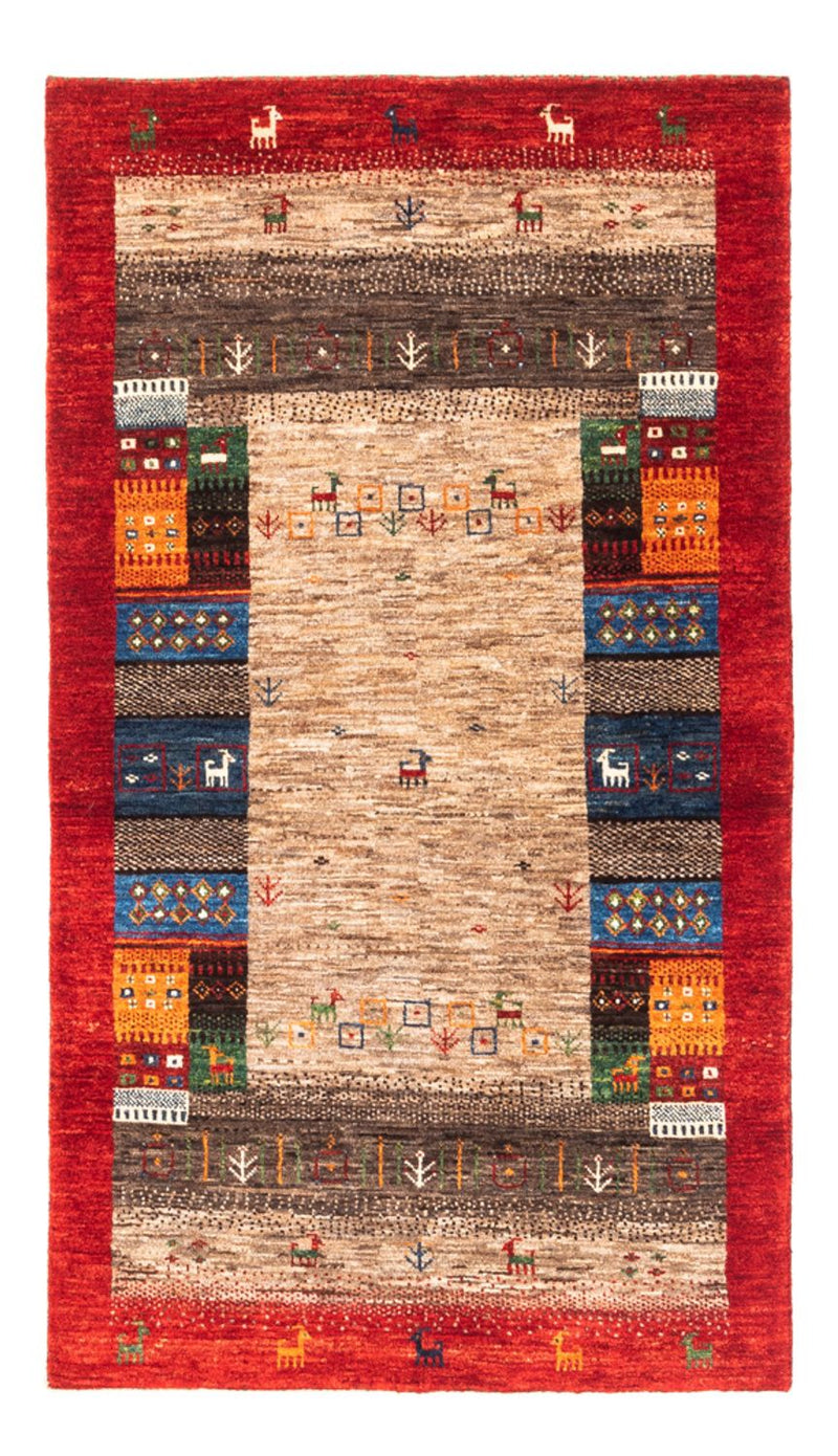 Tapis Gabbeh - Loribaft Persan - Royal - 147 x 86 cm - multicolore