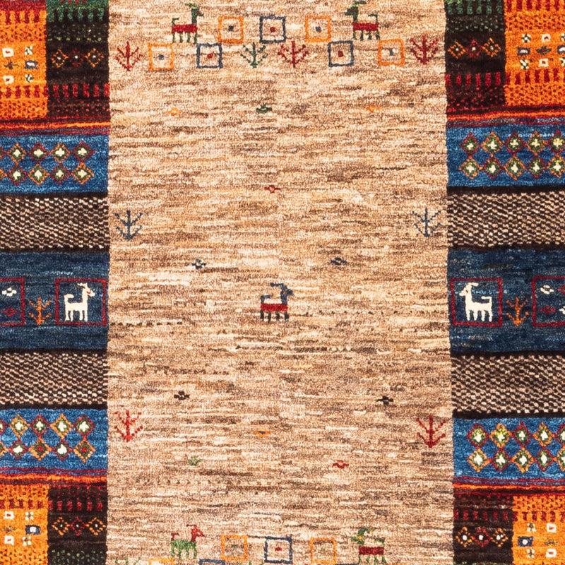 Tapis Gabbeh - Loribaft Persan - Royal - 147 x 86 cm - multicolore
