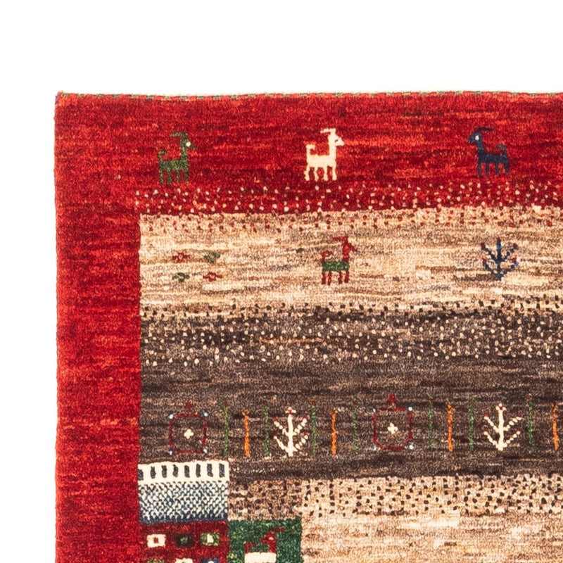 Tapis Gabbeh - Loribaft Persan - Royal - 147 x 86 cm - multicolore