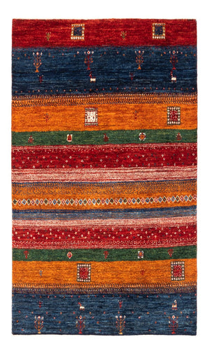 Tapis Gabbeh - Loribaft Persan - Royal - 135 x 85 cm - multicolore
