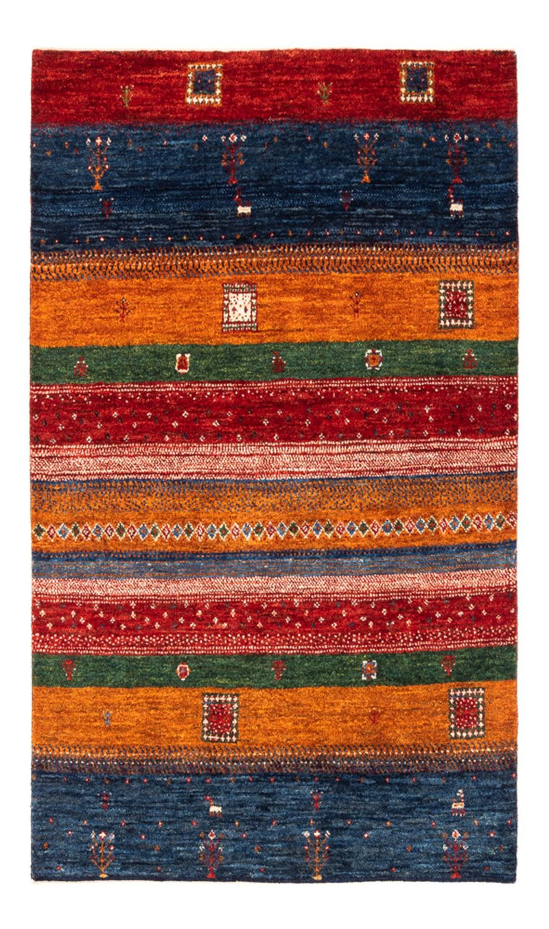 Tapis Gabbeh - Loribaft Persan - Royal - 135 x 85 cm - multicolore
