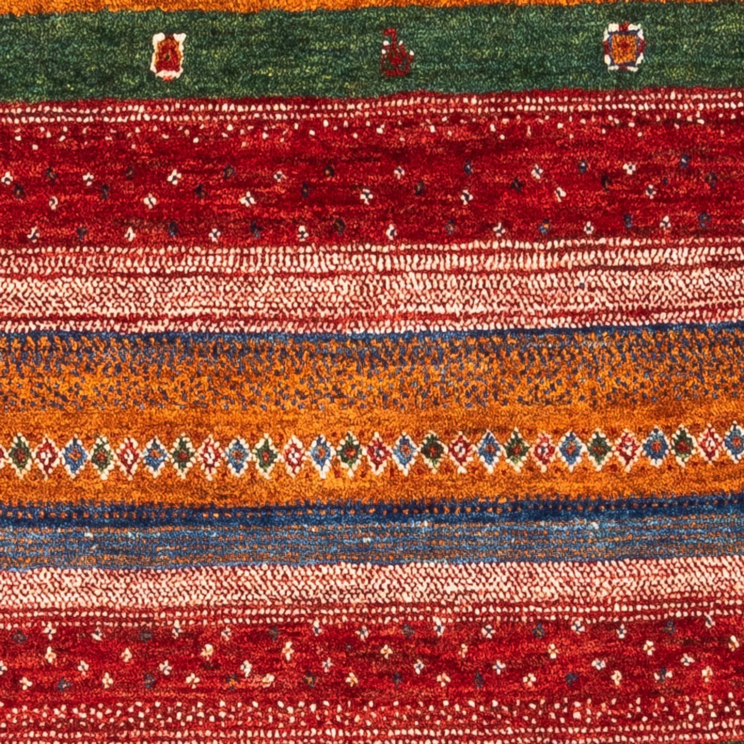 Tapis Gabbeh - Loribaft Persan - Royal - 135 x 85 cm - multicolore