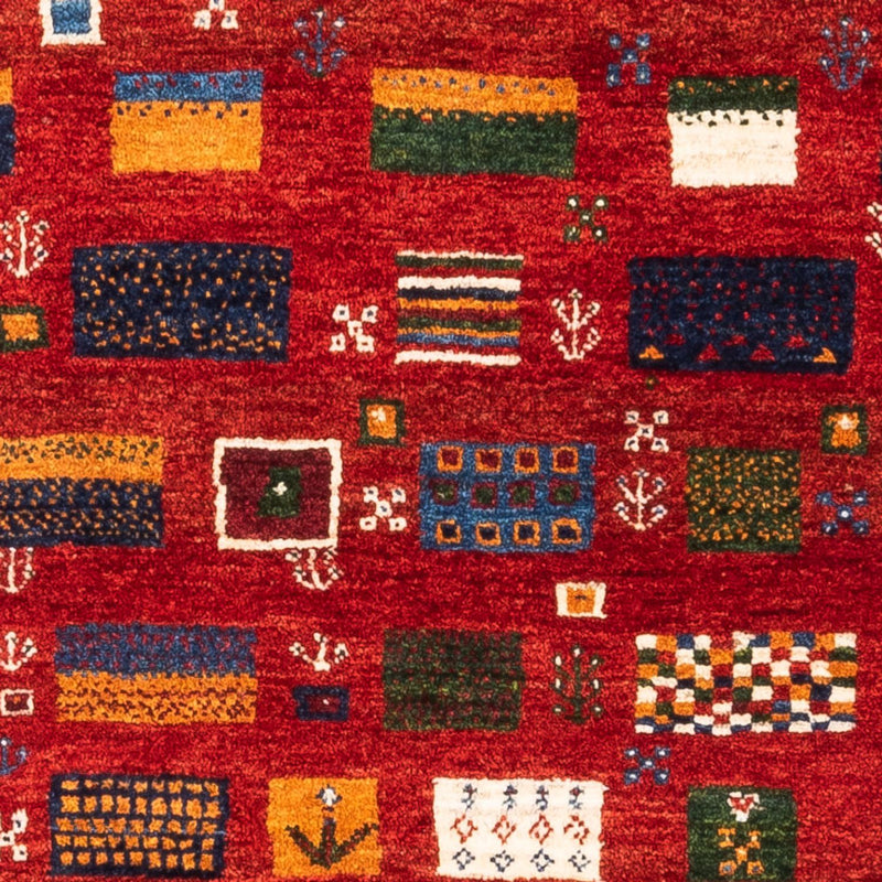 Tapis Gabbeh - Loribaft Persan - Royal - 126 x 84 cm - multicolore