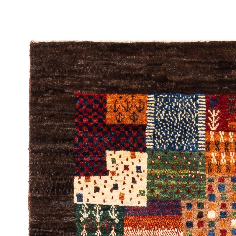 Tapis Gabbeh - Loribaft Persan - Royal - 128 x 86 cm - multicolore