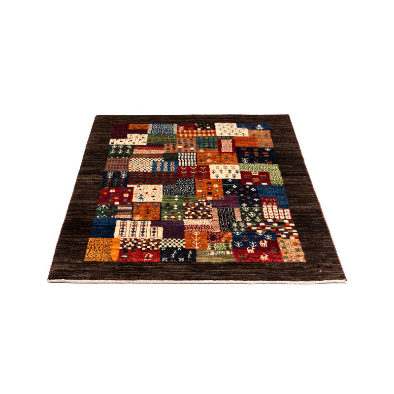 Tapis Gabbeh - Loribaft Persan - Royal - 128 x 86 cm - multicolore