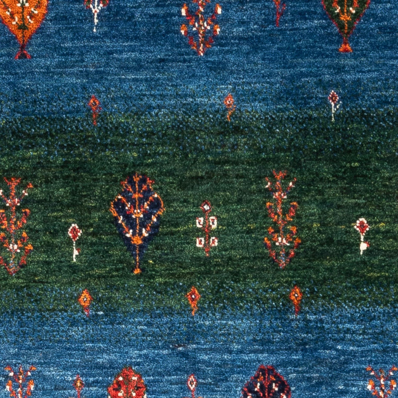 Tapis Gabbeh - Loribaft Persan - Royal - 127 x 86 cm - multicolore