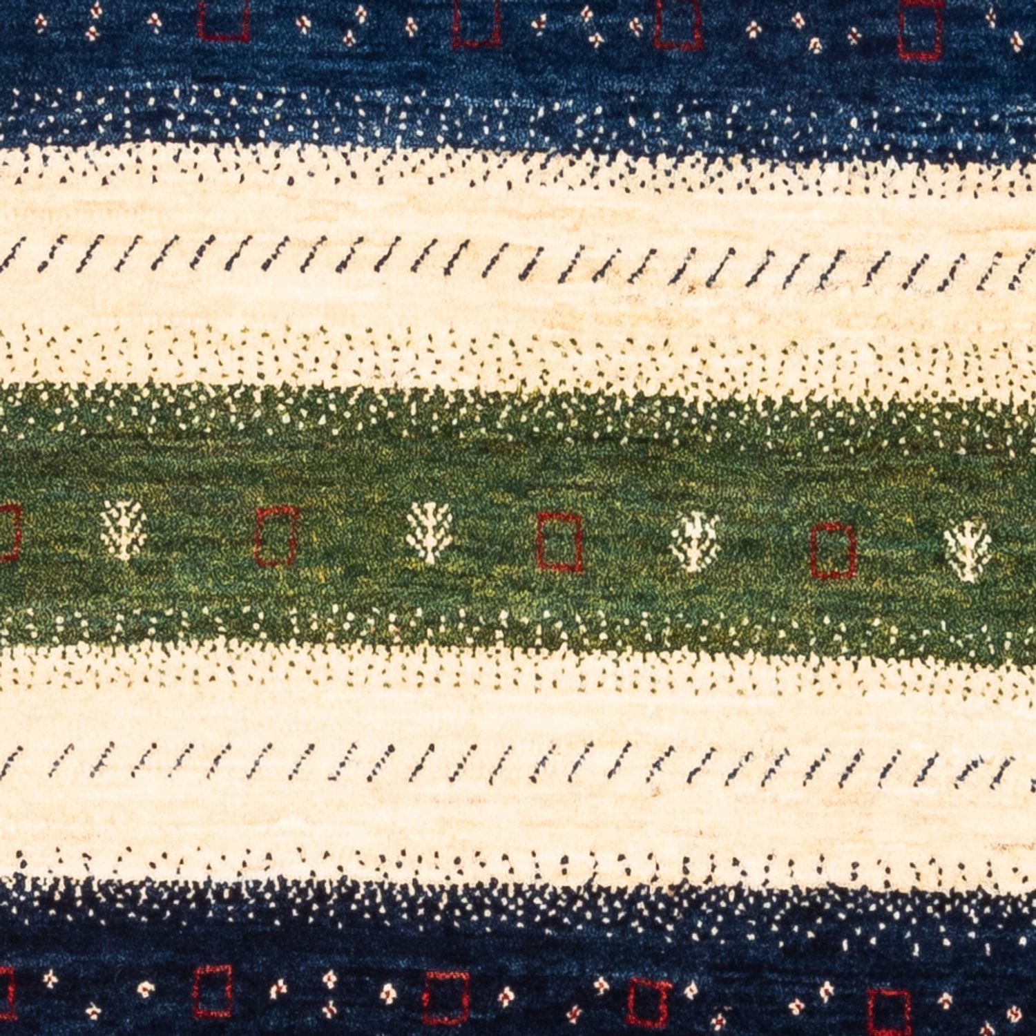 Tapis Gabbeh - Loribaft Persan - Royal - 140 x 85 cm - multicolore