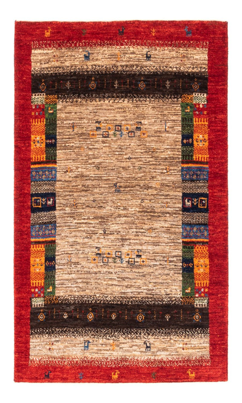 Tapis Gabbeh - Loribaft Persan - Royal - 130 x 87 cm - gris