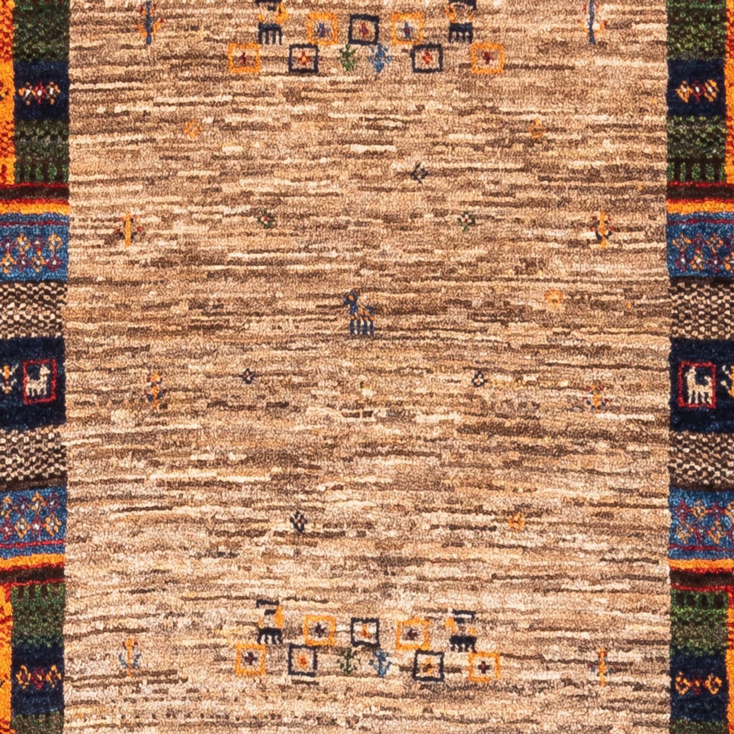 Tapis Gabbeh - Loribaft Persan - Royal - 130 x 87 cm - gris