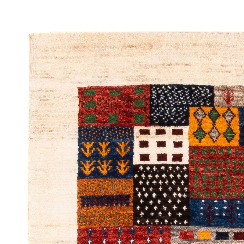 Tapis Gabbeh - Loribaft Persan - Royal - 131 x 84 cm - multicolore