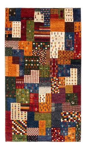 Tapis Gabbeh - Loribaft Persan - Royal - 137 x 85 cm - multicolore