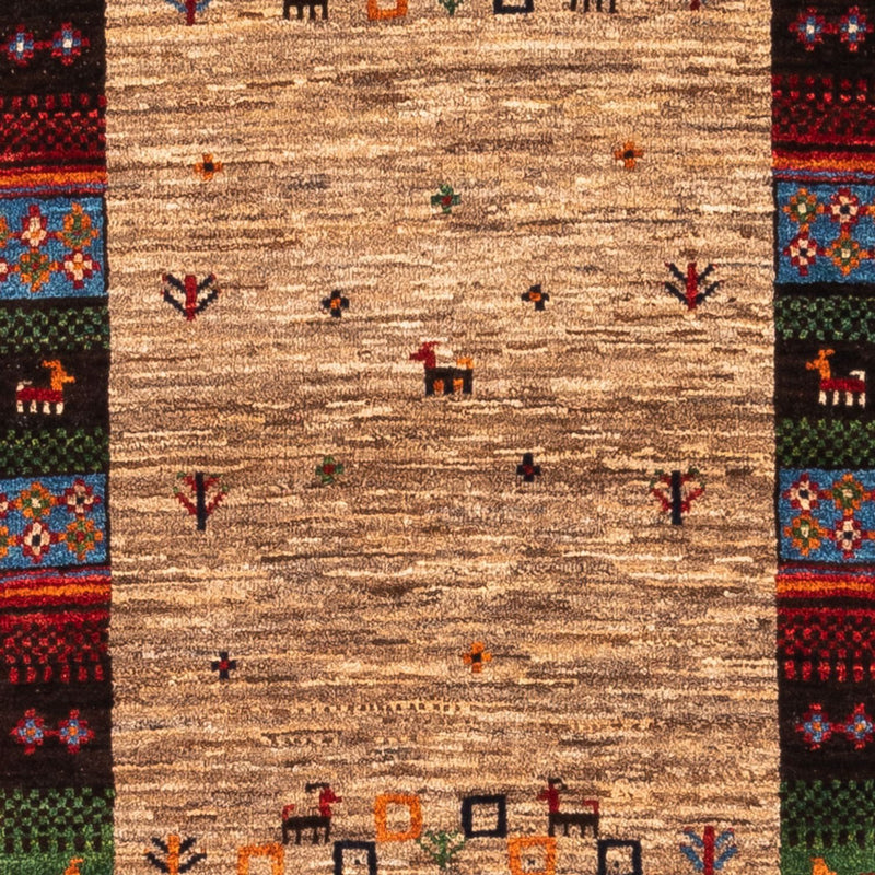Tapis Gabbeh - Loribaft Persan - Royal - 125 x 87 cm - multicolore