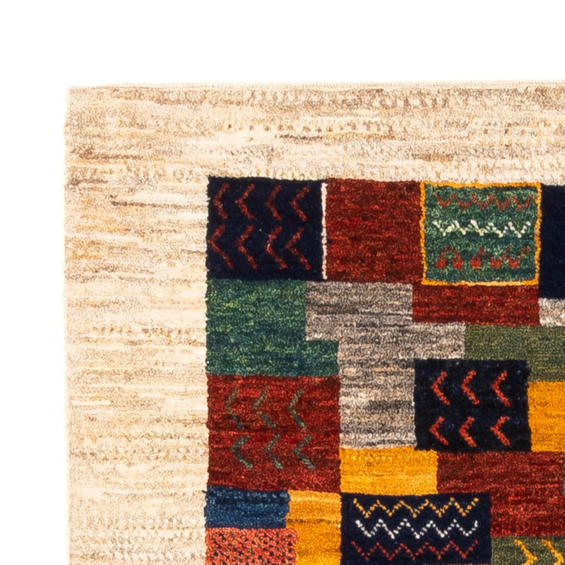 Tapis Gabbeh - Loribaft Persan - Royal - 114 x 85 cm - multicolore