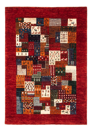 Tapis Gabbeh - Loribaft Persan - Royal - 120 x 85 cm - multicolore