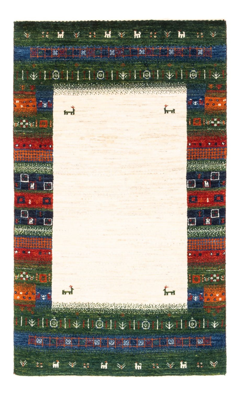 Tapis Gabbeh - Loribaft Persan - Royal - 132 x 83 cm - multicolore