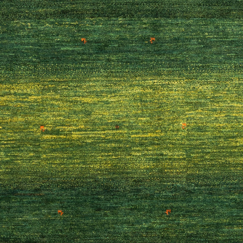 Tapis Gabbeh - Loribaft Persan - 191 x 153 cm - vert