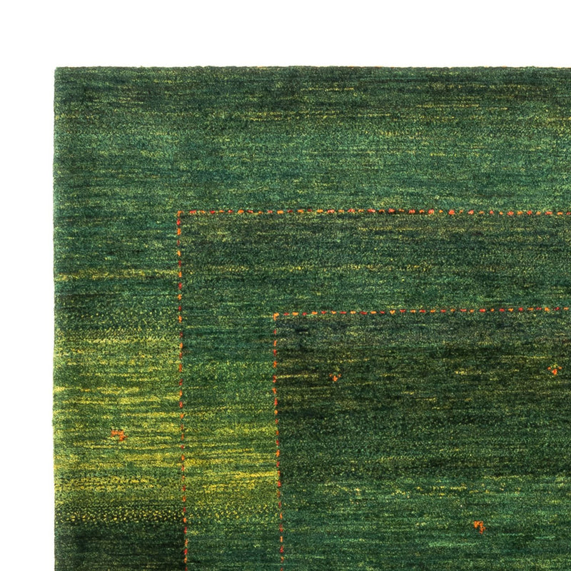 Tapis Gabbeh - Loribaft Persan - 191 x 153 cm - vert