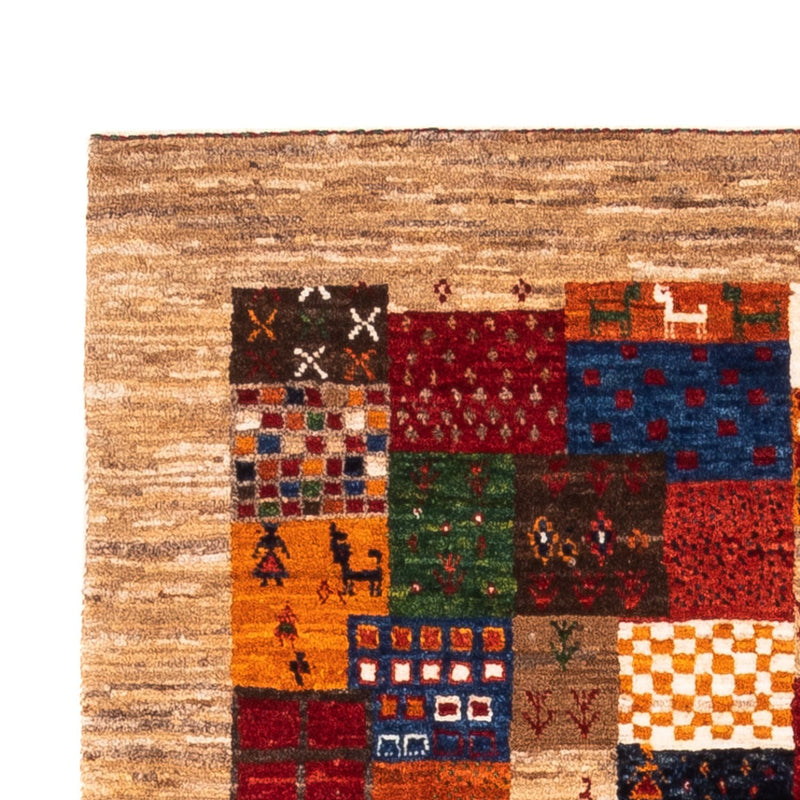Tapis Gabbeh - Loribaft Persan - Royal - 145 x 89 cm - multicolore
