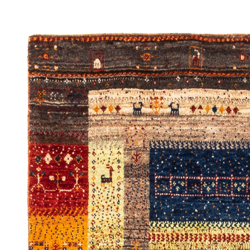 Tapis Gabbeh - Loribaft Persan - Royal - 145 x 90 cm - multicolore
