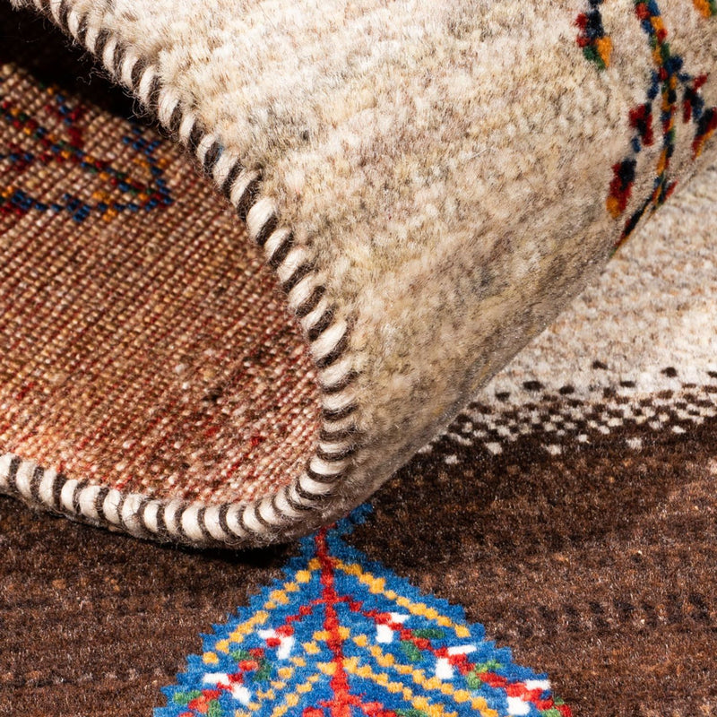 Tapis Gabbeh - Loribaft Persan - Royal - 147 x 85 cm - multicolore