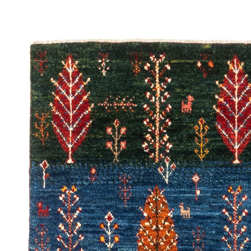Tapis Gabbeh - Loribaft Persan - Royal - 132 x 84 cm - multicolore