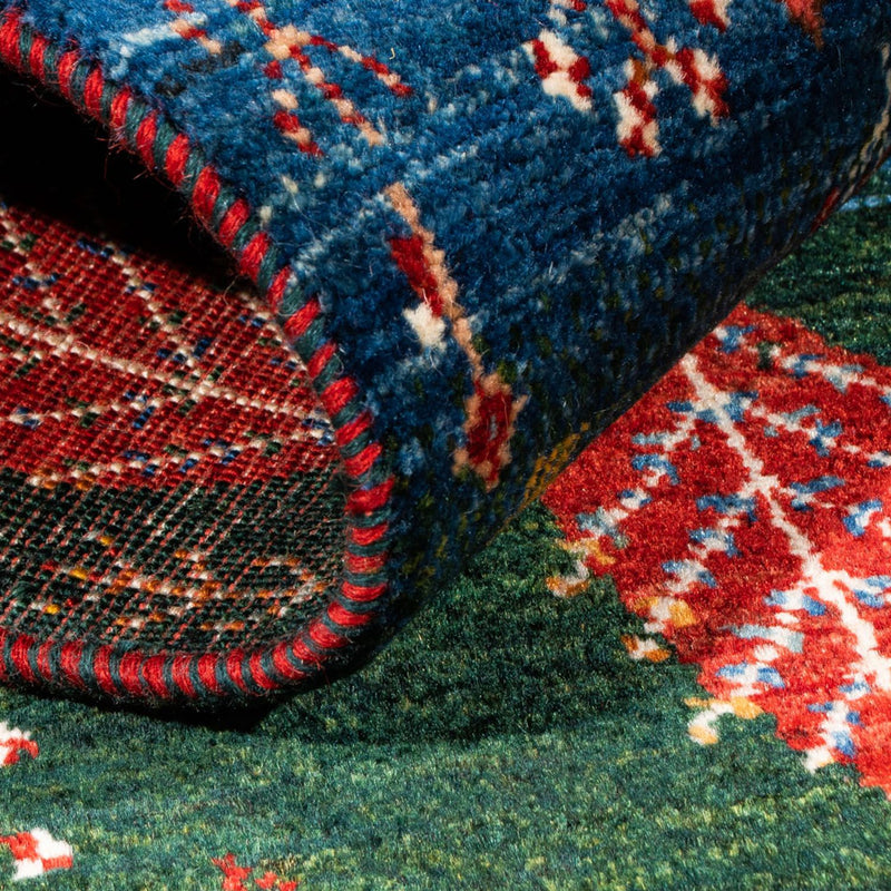 Tapis Gabbeh - Loribaft Persan - Royal - 132 x 84 cm - multicolore