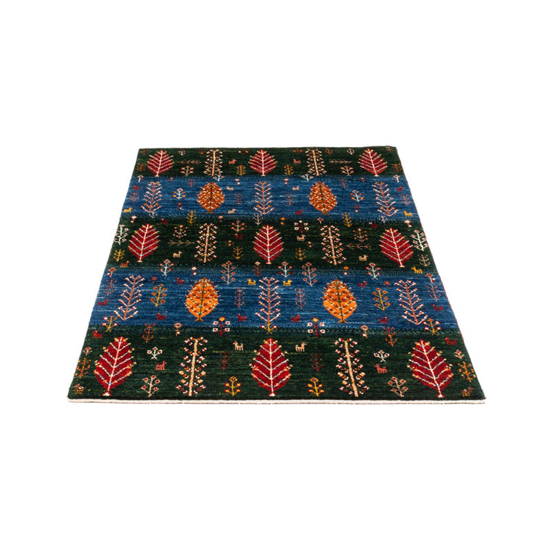 Tapis Gabbeh - Loribaft Persan - Royal - 132 x 84 cm - multicolore