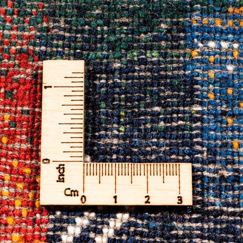 Tapis Gabbeh - Loribaft Persan - Royal - 154 x 110 cm - multicolore