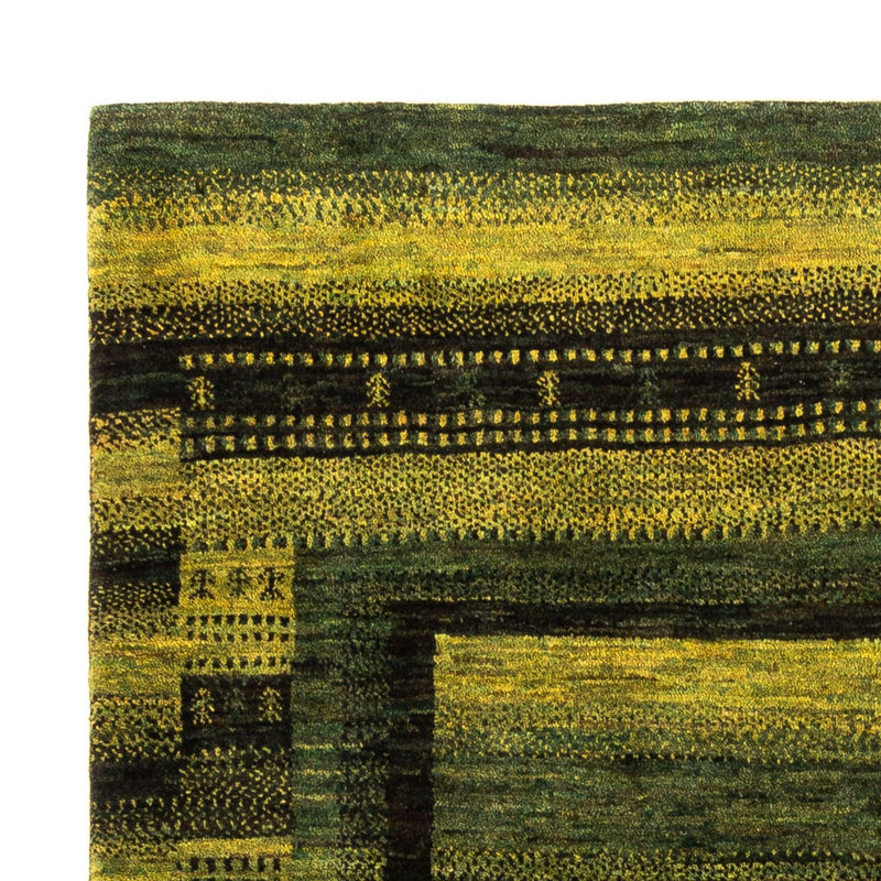 Gabbeh Teppich - Loribaft Perser - Royal - 199 x 154 cm - grün