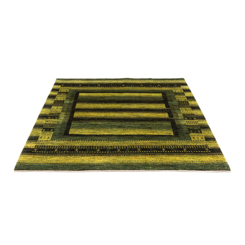 Gabbeh Teppich - Loribaft Perser - Royal - 199 x 154 cm - grün