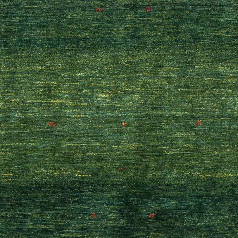 Gabbeh Teppich - Loribaft Perser - 197 x 135 cm - grün