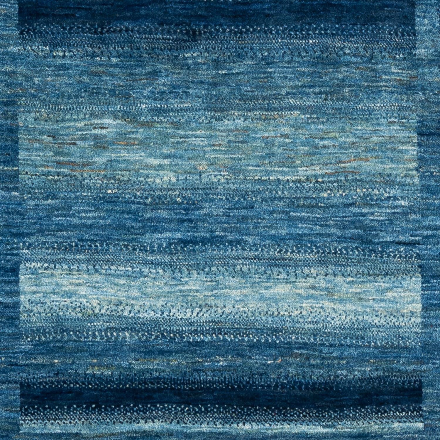 Tapis Gabbeh - Loribaft Persan - Royal - 198 x 158 cm - bleu