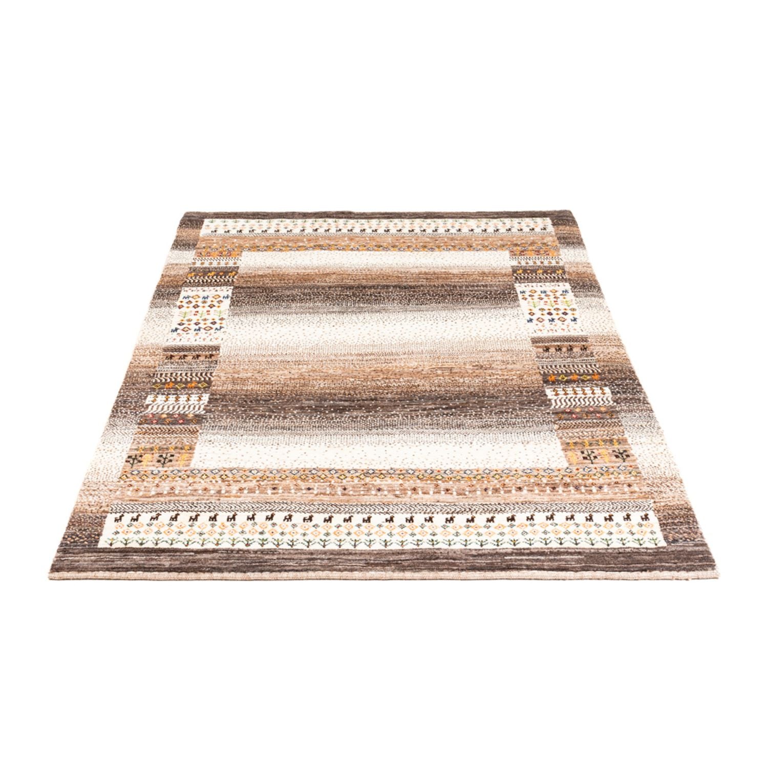 Tapis Gabbeh - Loribaft Persan - Royal - 200 x 127 cm - naturel